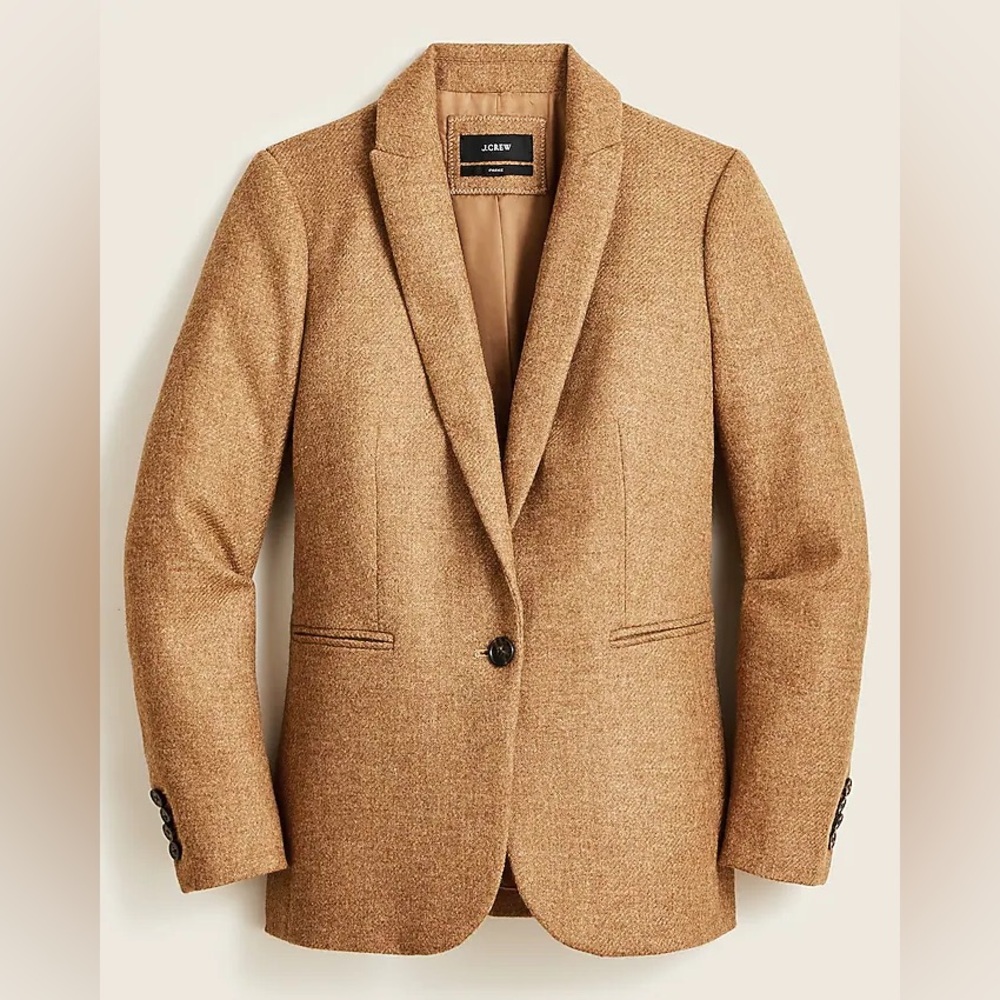 J. Crew Parke blazer in English shetland wool, size 16